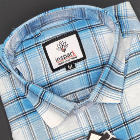 BLUE AND WHITE CHECKS