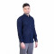 inspark brand Men's Long Full Sleeves Smart/Regular Fit Cotton Linen Casual Plain Navy Blue  Shirt