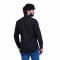 Men's Full Sleeves Smart/Regular Fit Casual Printed Shirts/BLACK WITH WHITE SQUARE