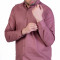 inspark brand Men's Long Full Sleeves Smart/Regular Fit Cotton Linen Casual Plain Peach  Shirt