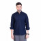 inspark brand Men's Long Full Sleeves Smart/Regular Fit Cotton Linen Casual Plain Navy Blue  Shirt