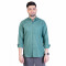 inspark brand Men's Full Sleeves Smart/Regular Fit Cotton Linen Casual Plain Olive Green Shirt