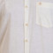 inspark brand Men's Full Sleeves Smart/Regular Fit Cotton Linen Casual Pale Yellow  Shirt