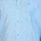 Men's Full Sleeves Smart/Regular Fit Casual Printed Shirts/BLUE WITH WHITE GEOMETRIC PATTERN