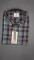 MEN'S LONG SLEVE GREEN AND MULTI COLOR PLAID PATTERN CHECKS  SHIRT